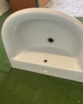 Lavabo con semicolonna Fiorile