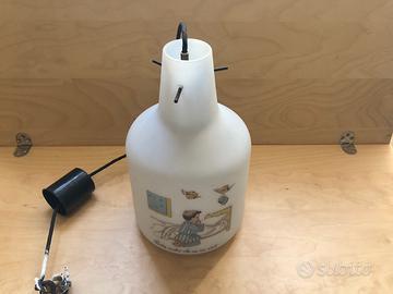 Lampadario anni '80 tema religioso per bambini