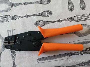 Pinza crimpatrice a cricchetto nuovo per cavi coas