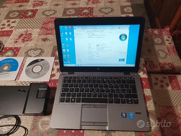 Notebook Hp Elitebook 820 G2 con Dockstation e acc