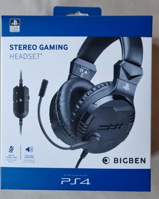 Cuffie big ben gaming nuove