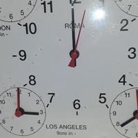 OROLOGIO CON ORE UNIVERSALI