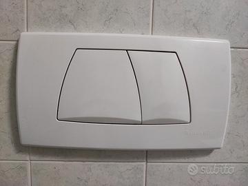 Placca Geberit Twinline 30 Completa colore Bianco