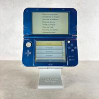 New Nintendo 3ds xl blu Console + caricatore
