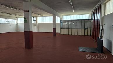 Capannone produttivo di 600mq con cortile 