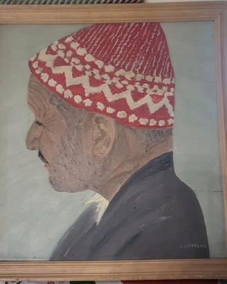 Luigi Ippolito olio su tavoletta