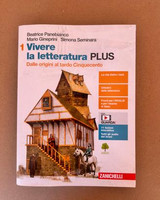 Libro scolastico “Vivere la letteratura PLUS 1”