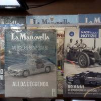 Riviste di auto d'epoca La Manovella incelofate