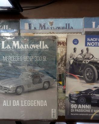 Riviste di auto d'epoca La Manovella incelofate