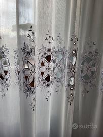 Tenda 2 teli con intarsio orizzontale