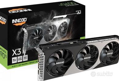 S.VIDEO Inno3D GeForce RTX 5070 Ti X3 16GB GDDR7