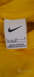 felpa Nike gialla