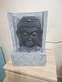 Fontana da esterno ed interno con buddha