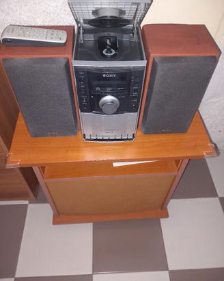 disco che radiocasset Sony
