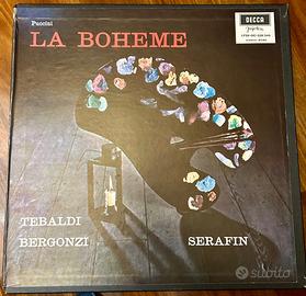 Puccini - La Bohème. Tebaldi, Bergonzi. Decca