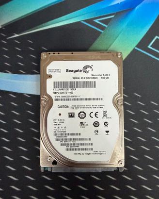 HDD 2,5 “ 500 gb seagate momentus 5400.6