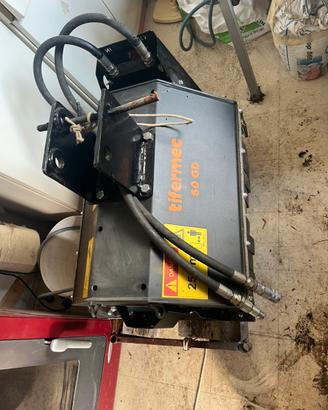 Trincia per mini escavatore