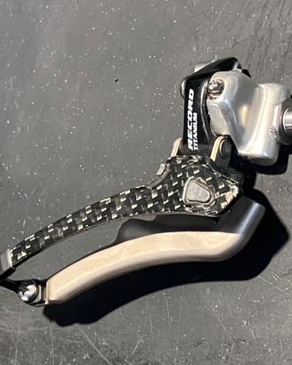 Deragliatore Campagnolo record titanium 2x10 speed