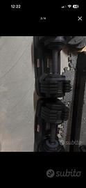 Coppia manubri regolabili 6-25 kg