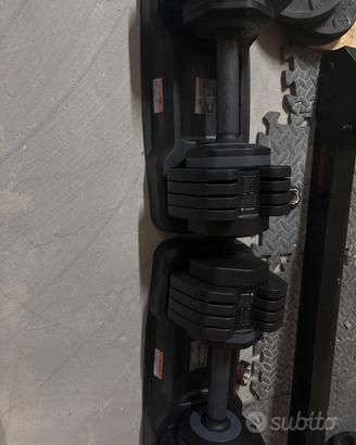 Coppia manubri regolabili 6-25 kg