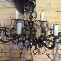 Lampadario con putti