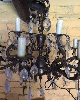 Lampadario con putti