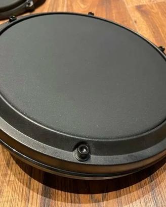 Tre pad Tom Alesis batteria elettronica