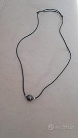 Collana perla nera vera