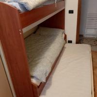 Letto a castello 3 posti