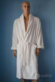 Accappatoio Uomo taglia xl Bianco sciallato