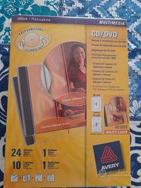 Avery etichette cd/dvd