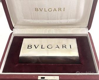 Lingotto Bulgari in argento puro Bulgari