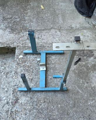 Cavaletto montaggio motore vespa