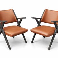 Coppia poltrone DAL VERA vintage legno design