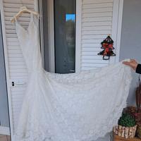abito da sposa nuovo Atelier emè in pizzo tg 42