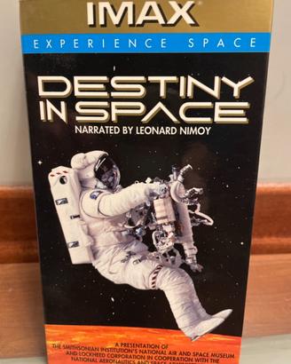 IMAX - DESTINY IN SPACE - VHS originale NASA