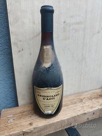 bottiglia grignolino d'asti 1989