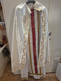 Coppia vestiti di carnevale "antica Roma"