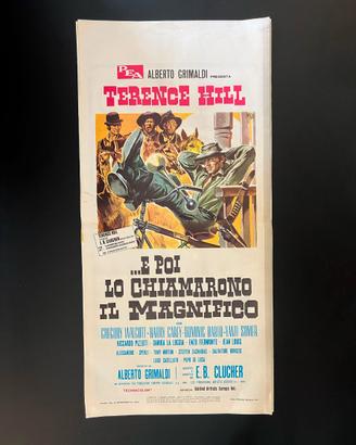 E poi lo chiamarono il magnifico - Locandina film