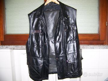 Gilet Pantaloni Pelle Belstaff Originali
