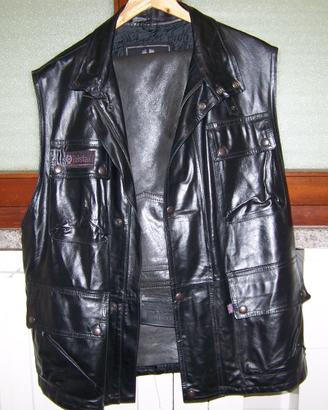 Gilet Pantaloni Pelle Belstaff Originali