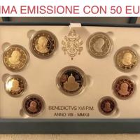50 Euro Oro VATICANO BENEDETTO XVI 2012 8 VALORI