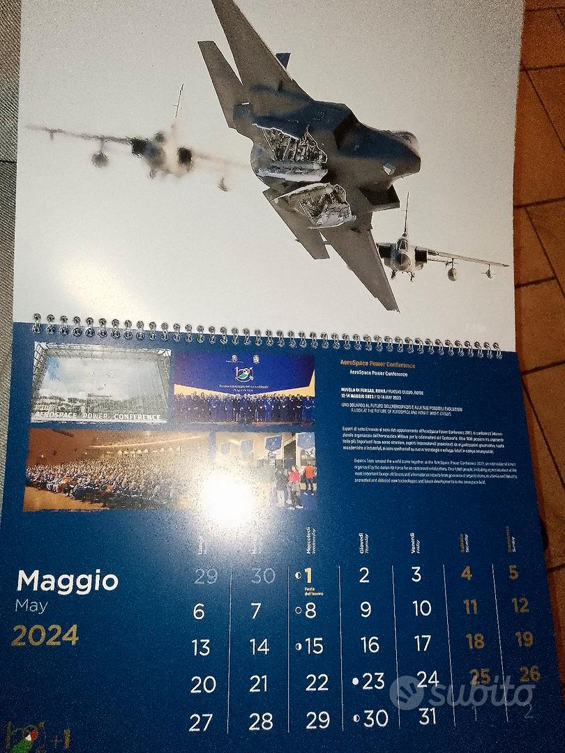 calendario Aeronautica Militare dell'anno 2024 - Collezionismo In vendita a  Brescia