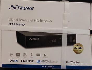Decoder digitale terrestre Dvb-T2 Strong SRT8541F