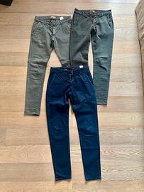 Pantaloni uomo leggeri slim fit