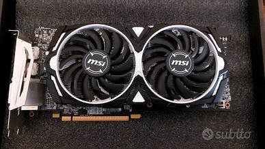MSI Radeon RX 580 ARMOR 8G OC GDDR5 Scheda Grafica