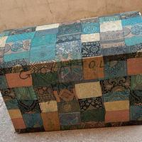 bauletto di cartone rigido rivestito in carta