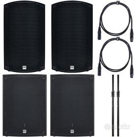 HK Sonar 112/115 Power impianto audio completo!!