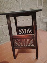 Tavolino portavasi / Salette antico - primi '900