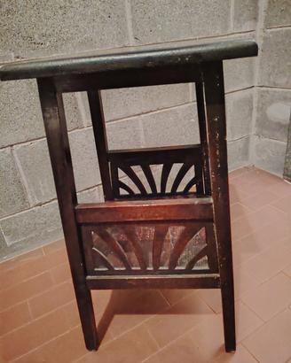 Tavolino portavasi / Salette antico - primi '900